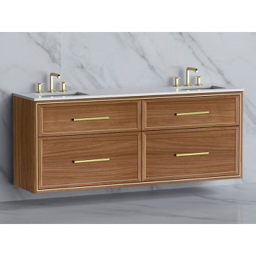 Edge 72 - Double Natural Walnut